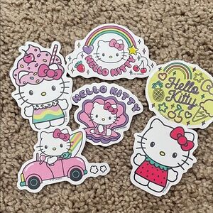 *bundle only* Six Hello Kitty Stickers